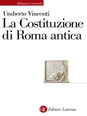 cover image of La Costituzione di Roma antica